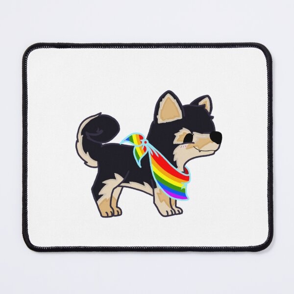 Item preview, Shiba Love - LGBTQIA+ Pride designed and sold by Sarah Reed.