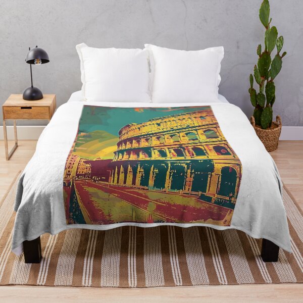 Item preview, Retro poster "The Colosseum" designed and sold by MidArtForge.