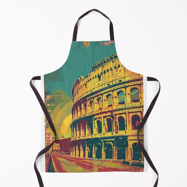 Item preview, Retro poster "The Colosseum" designed and sold by MidArtForge.