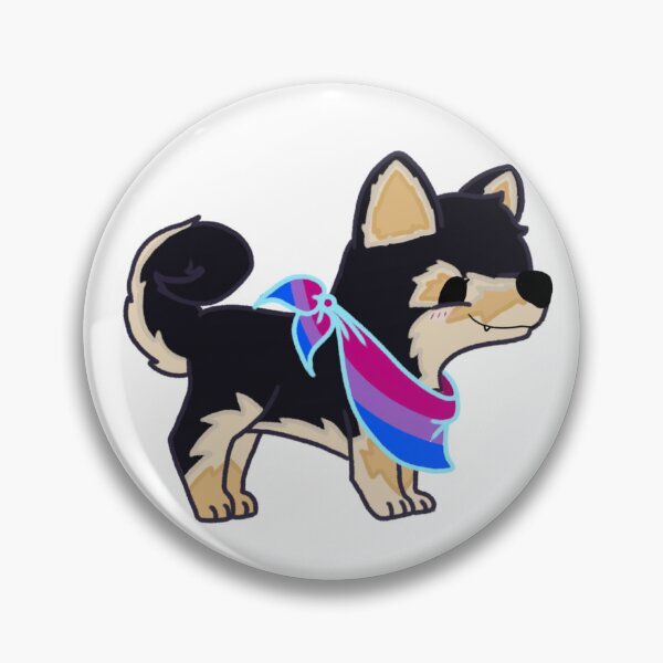 Item preview, Shiba Love - Bisexual Pride designed and sold by Sarah Reed.
