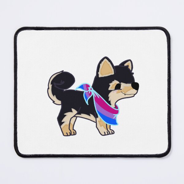 Item preview, Shiba Love - Bisexual Pride designed and sold by Sarah Reed.