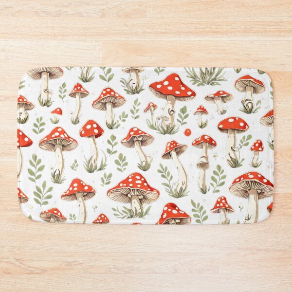 Item preview, Mushrooms/Toadstools Cottagecore Print, Botanical Art, Goblincore Fairycore Decor, Dark designed and sold by Invisible-Cult.