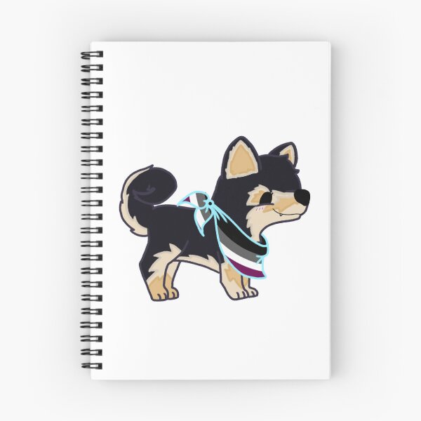 Item preview, Shiba Love - Asexual Pride designed and sold by Sarah Reed.