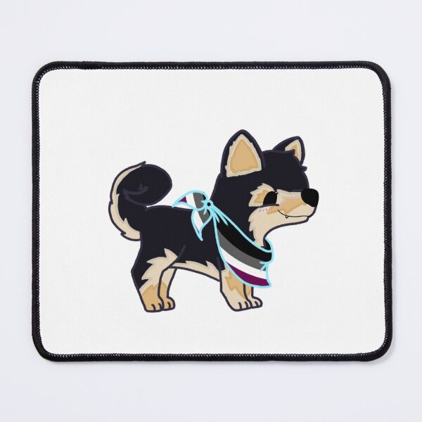 Item preview, Shiba Love - Asexual Pride designed and sold by Sarah Reed.
