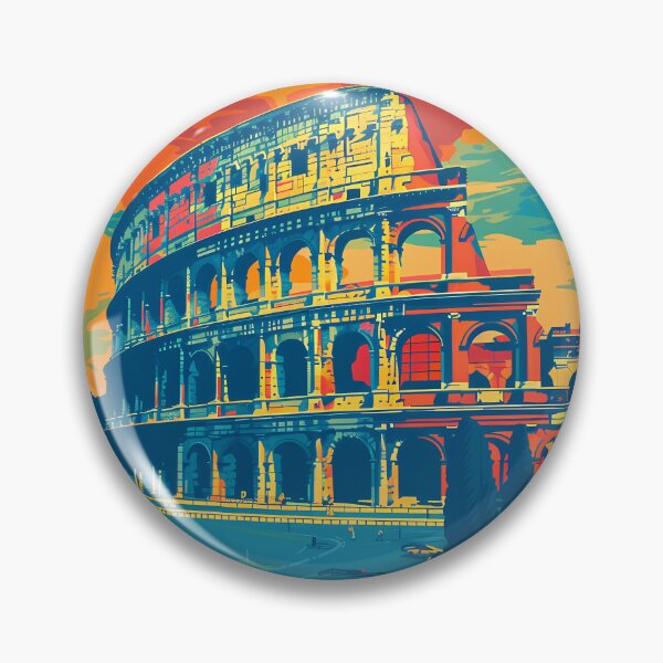 Item preview, Retro poster "The Colosseum" designed and sold by MidArtForge.