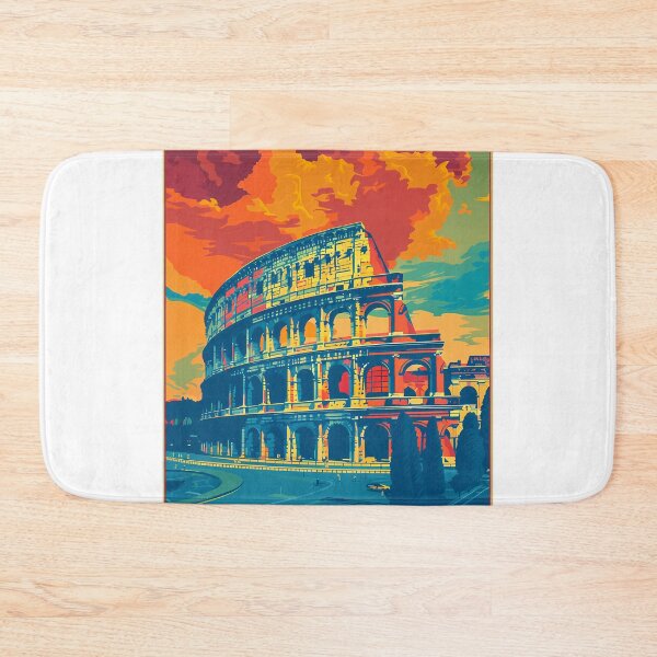 Item preview, Retro poster "The Colosseum" designed and sold by MidArtForge.