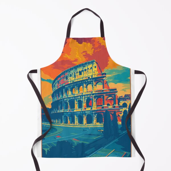 Item preview, Retro poster "The Colosseum" designed and sold by MidArtForge.