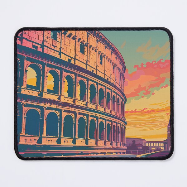 Item preview, Retro poster "The Colosseum" designed and sold by MidArtForge.
