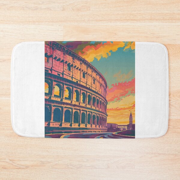 Item preview, Retro poster "The Colosseum" designed and sold by MidArtForge.