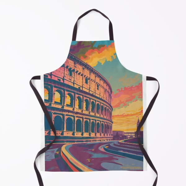 Item preview, Retro poster "The Colosseum" designed and sold by MidArtForge.