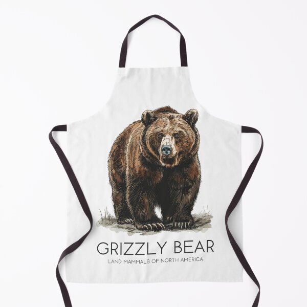 Item preview, Grizzly Bear - Land Mammals of North America designed and sold by Sketch-Shack.
