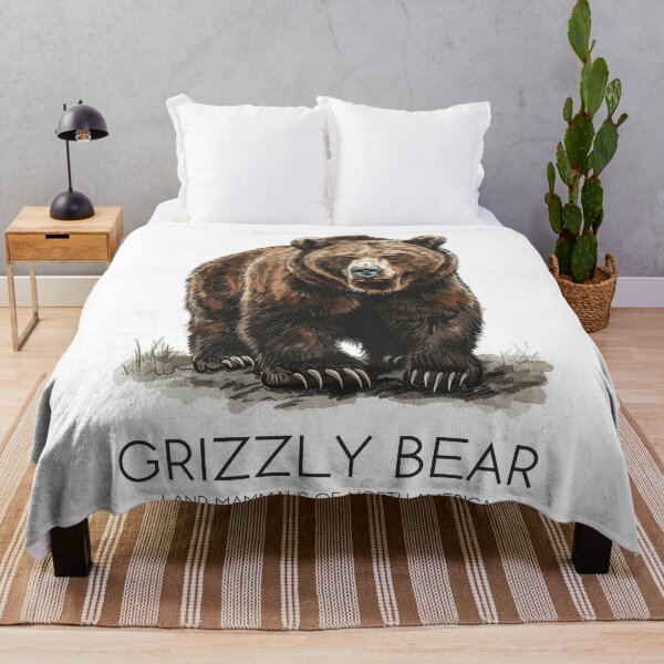 Item preview, Grizzly Bear - Land Mammals of North America designed and sold by Sketch-Shack.