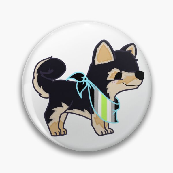 Item preview, Shiba Love - Agender Pride designed and sold by Sarah Reed.