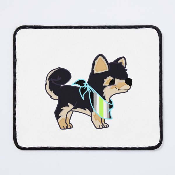 Item preview, Shiba Love - Agender Pride designed and sold by Sarah Reed.