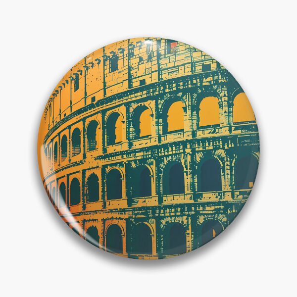 Item preview, Retro poster "The Colosseum" designed and sold by MidArtForge.