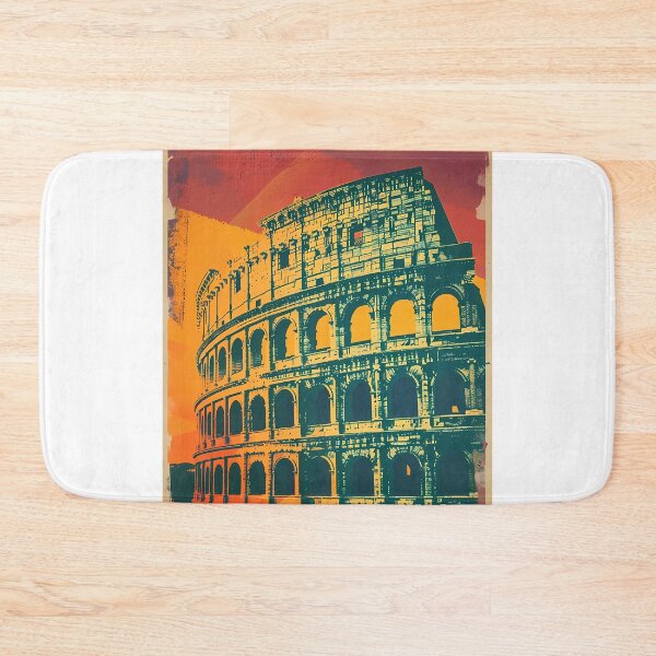 Item preview, Retro poster "The Colosseum" designed and sold by MidArtForge.