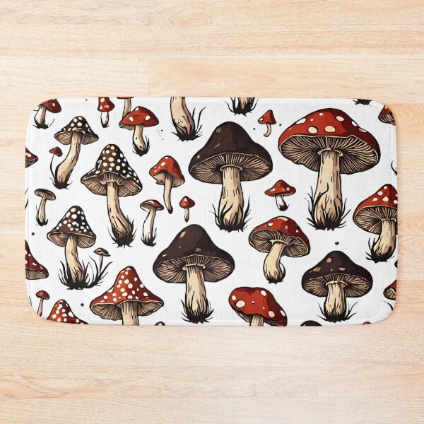 Item preview, Mushrooms/Toadstools Cottagecore Print, Botanical Art, Goblincore Fairycore Decor, Dark designed and sold by Invisible-Cult.