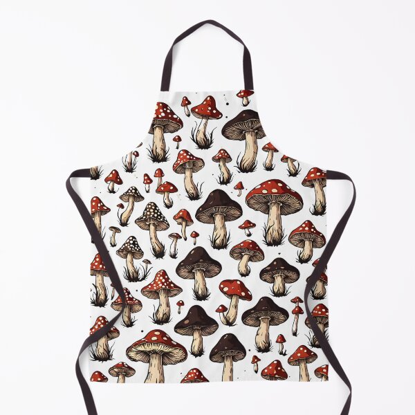 Item preview, Mushrooms/Toadstools Cottagecore Print, Botanical Art, Goblincore Fairycore Decor, Dark designed and sold by Invisible-Cult.