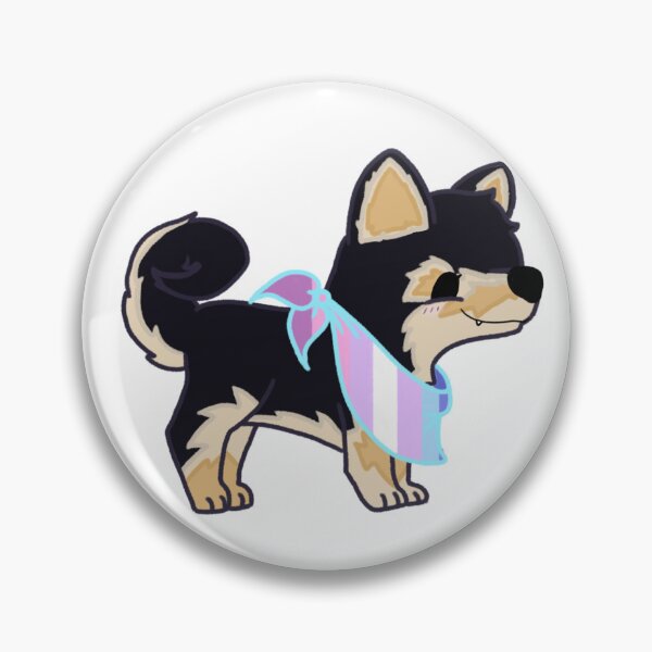 Item preview, Shiba Love - Bigender Pride designed and sold by Sarah Reed.
