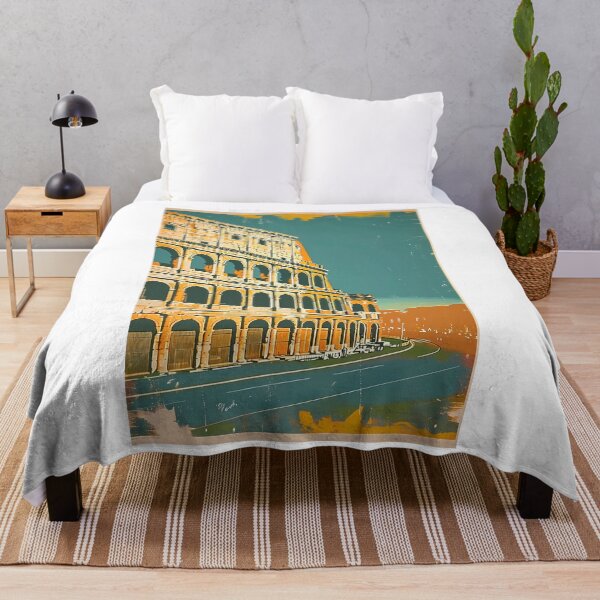 Item preview, Retro poster "The Colosseum" designed and sold by MidArtForge.