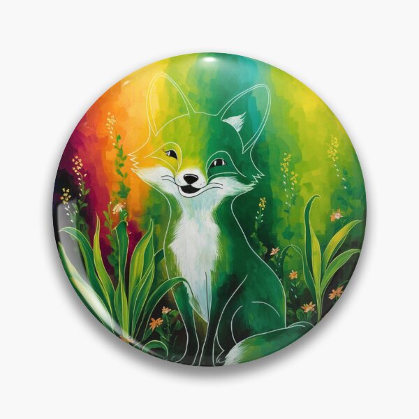 Artikelvorschau, Süßer Fuchs. Entzückender Fuchs, Aquarellfuchs, Fuchszeichnung, Blumenfuchs, Fuchsbild entworfen und verkauft von FoxVibes.