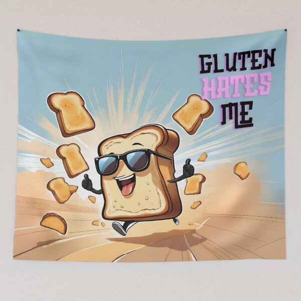 Item preview, Gluten hates me designed and sold by PXEpic.