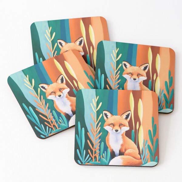 Artikelvorschau, Süßer Fuchs. Entzückender Fuchs, Aquarellfuchs, Fuchszeichnung, Blumenfuchs, Fuchsbild entworfen und verkauft von FoxVibes.
