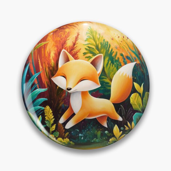 Artikelvorschau, Süßer Fuchs. Entzückender Fuchs, Aquarellfuchs, Fuchszeichnung, Blumenfuchs, Fuchsbild entworfen und verkauft von FoxVibes.