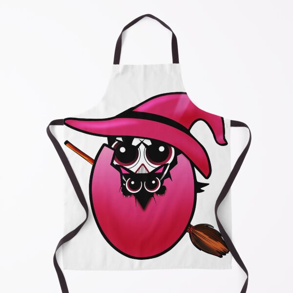 Item preview, Pink Hexlet - Enchanting Little Witch Cartoon Character on White Background designed and sold by ComicBuzz 2024.