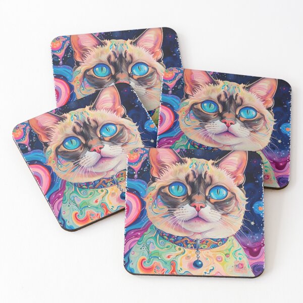 Item preview, Zen Lotus Siamese #0 designed and sold by purrfect pattern.