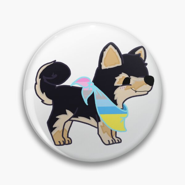 Item preview, Shiba Love - Genderflux Pride designed and sold by Sarah Reed.