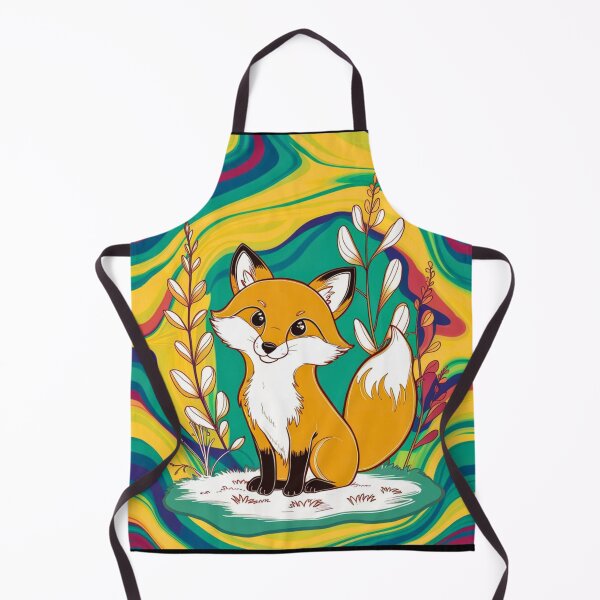 Artikelvorschau, Süßer Fuchs. Entzückender Fuchs, Aquarellfuchs, Fuchszeichnung, Blumenfuchs, Fuchsbild entworfen und verkauft von FoxVibes.