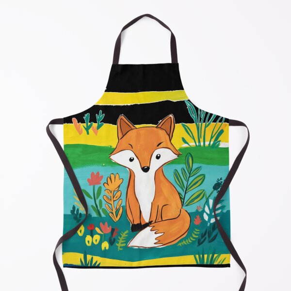 Artikelvorschau, Süßer Fuchs. Entzückender Fuchs, Aquarellfuchs, Fuchszeichnung, Blumenfuchs, Fuchsbild entworfen und verkauft von FoxVibes.
