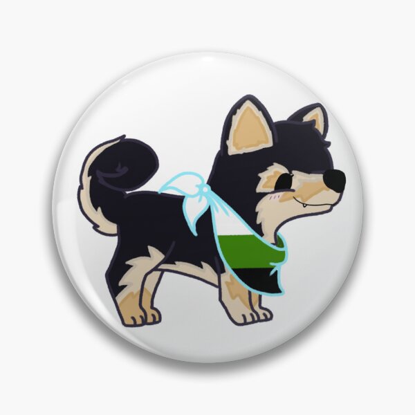 Item preview, Shiba Love - Neutrois Pride designed and sold by Sarah Reed.