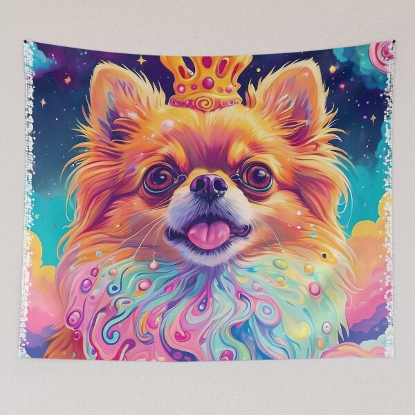 Item preview, Candy Kingdom Pomeranian designed and sold by purrfect pattern.