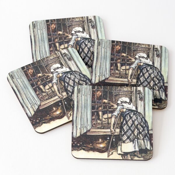 Item preview, Hansel and Gretel - Brothers Grimm - Arthur Rackham designed and sold by forgottenbeauty.