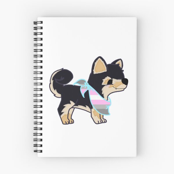Item preview, Shiba Love - Demigirl Pride designed and sold by Sarah Reed.