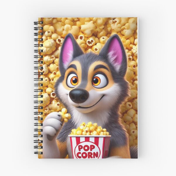 Item preview, Popcorn Saarloos Wolfdog Fun designed and sold by Sillytoe.