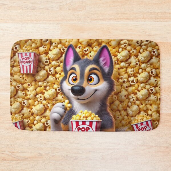 Item preview, Popcorn Saarloos Wolfdog Fun designed and sold by Sillytoe.