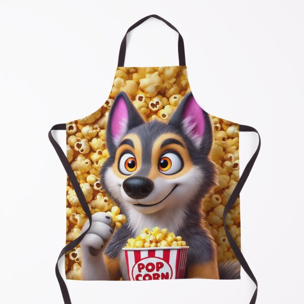 Item preview, Popcorn Saarloos Wolfdog Fun designed and sold by Sillytoe.