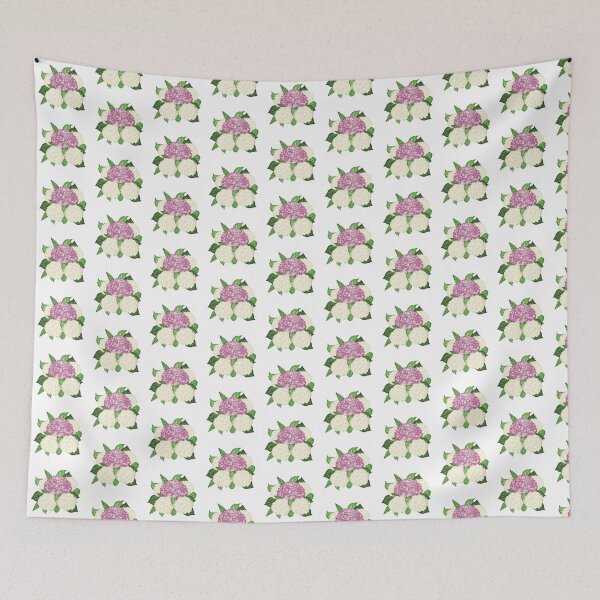 Item preview, Hydrangea sticker  designed and sold by BranketRabbit.