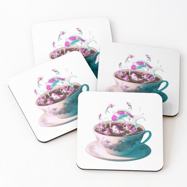 Item preview, Mystical Koi Tea designed and sold by Cariselle CozyCorner.