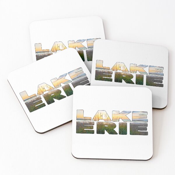Item preview, LAKE ERIE - Pennsylvania USA Grass Sunset designed and sold by Adam Gormley.