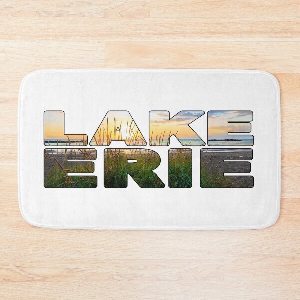 Item preview, LAKE ERIE - Pennsylvania USA Grass Sunset designed and sold by Adam Gormley.
