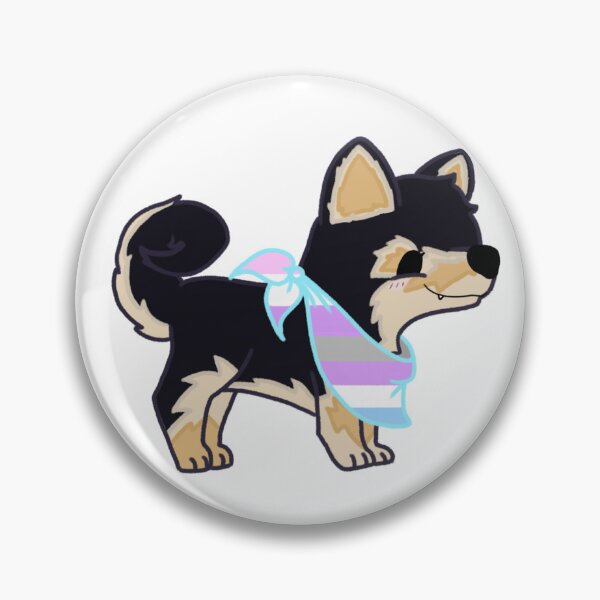 Item preview, Shiba Love - Intergender Pride designed and sold by Sarah Reed.
