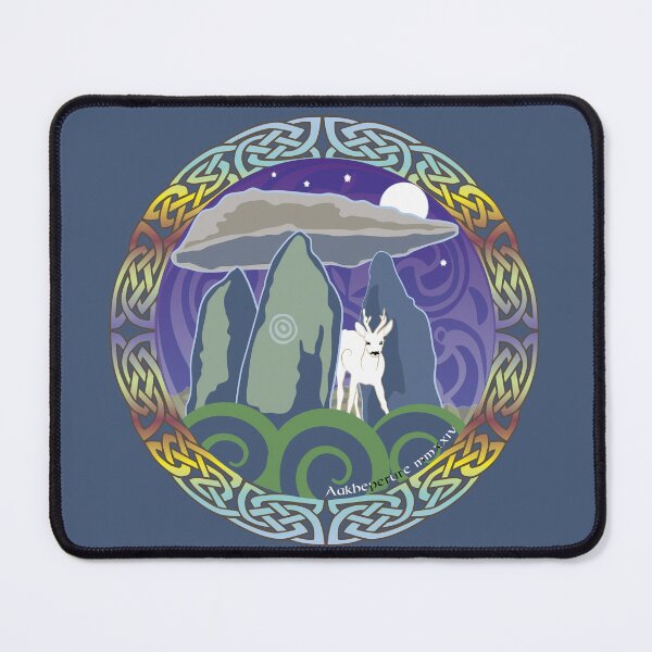 Item preview, Celtic Tree Moon: Secret of the Unhewn Dolmen - White Roebuck designed and sold by Aakheperure.