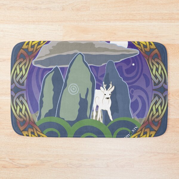 Item preview, Celtic Tree Moon: Secret of the Unhewn Dolmen - White Roebuck designed and sold by Aakheperure.