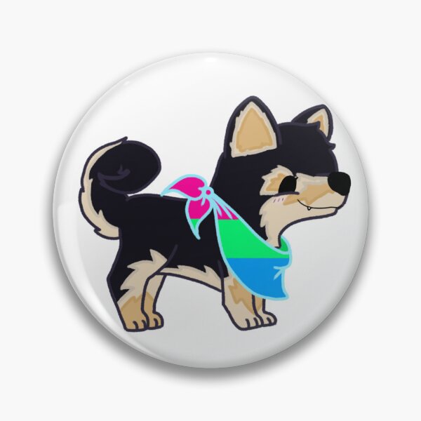 Item preview, Shiba Love - Polysexual Pride designed and sold by Sarah Reed.