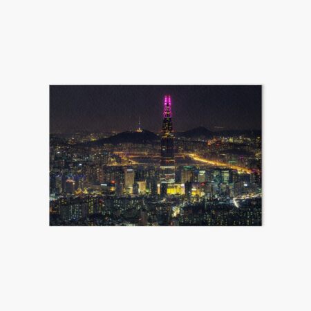 Item preview, Seoul city at Night designed and sold by aaronchoi.