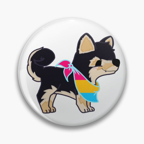 Item preview, Shiba Love - Pansexual Pride designed and sold by Sarah Reed.